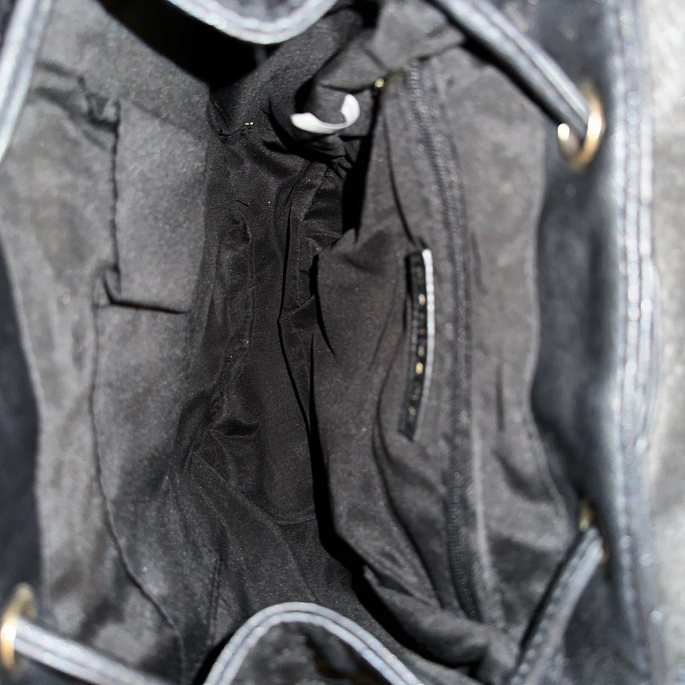 Medium Black Backpack - image 3